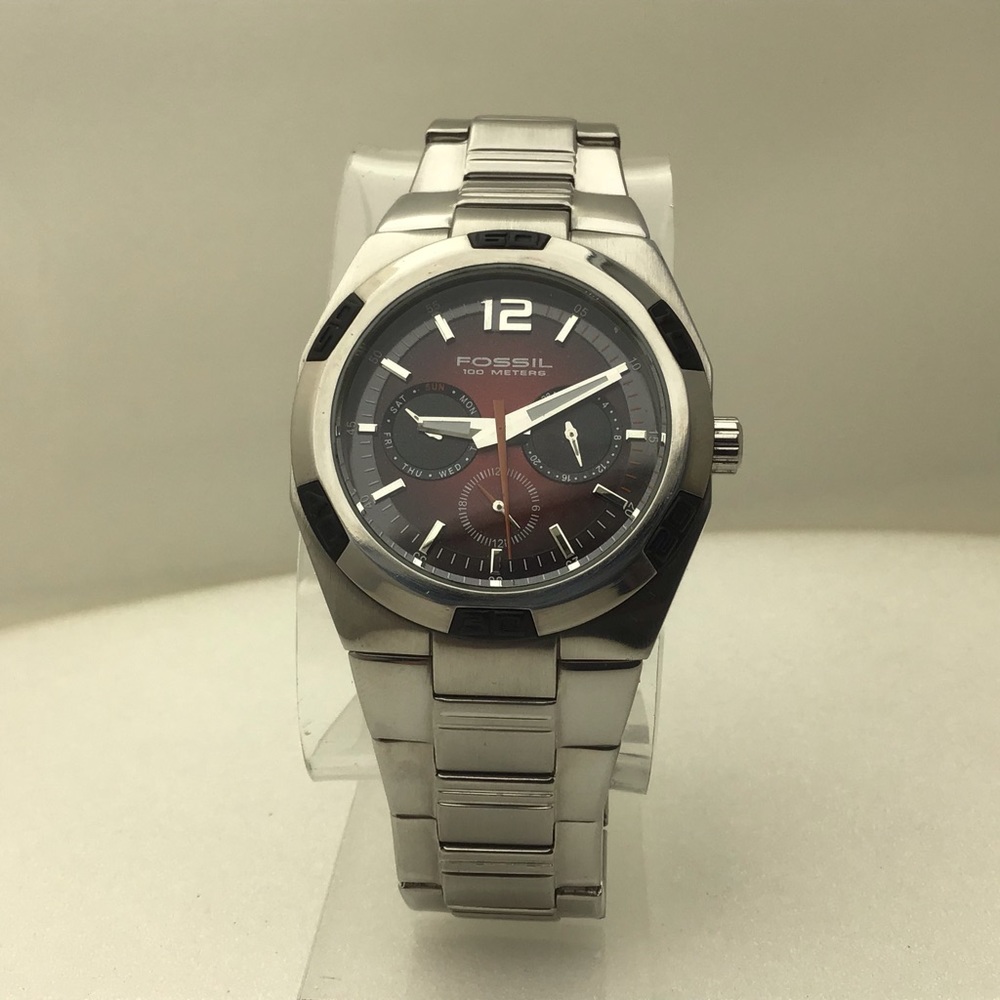 Rare Fossil Multifunction Watch - image 5